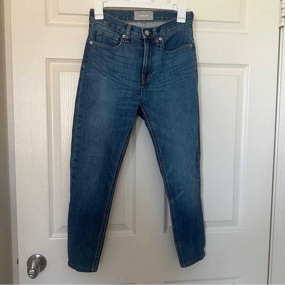 Everlane Women's Skinny Jeans - Medium Blue